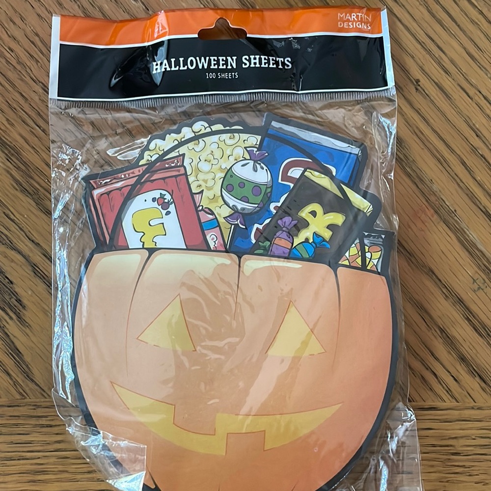Halloween Sheets (100 Sheets)